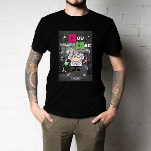 T-Shirt:  Le laboratoire du professeur Fou Brac