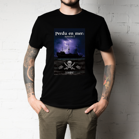 T-Shirt: Perdu en mer 2